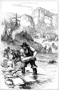 Kullanpesu Kaliforniassa, 1840-luku 1880 tekijältä Unbekannt