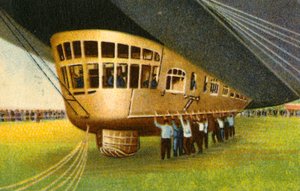Zeppeliinin gondoli, 1932. tekijältä Unbekannt
