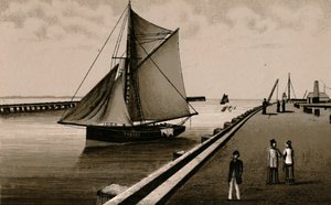 Gorlestonin laituri, 1880. tekijältä Unbekannt