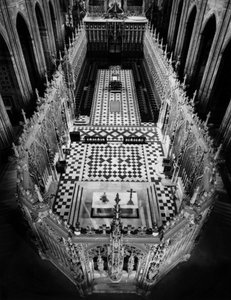 Goottilainen arkkitehtuuri: näkymä Cathedrale Saint Cecile d