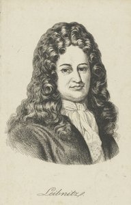 Gottfried Wilhelm Leibniz 1646-1716, n. 1800. tekijältä Unbekannt