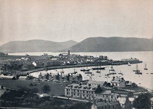 Gourock - Kaupunki ja satama, 1895 tekijältä Unbekannt