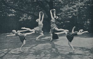 Grace ja animaatio uudessa klassisessa ja venäläisessä tanssissa, c1935 tekijältä Unbekannt