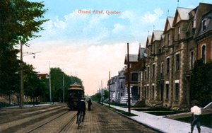 Grand Allee, Quebec, 1900-luku tekijältä Unbekannt