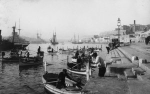Grand Harbour, Malta, 1937 tekijältä Unbekannt