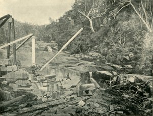 Graniittilouhokset, Trawool, Victoria, 1901. tekijältä Unbekannt