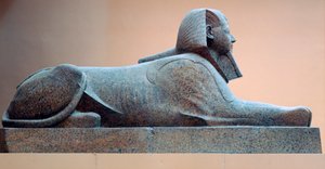 Hatshepsutin graniittisfinksi, Hatshepsutin hallituskausi, egyptiläinen, 18. dynastia tekijältä Unbekannt