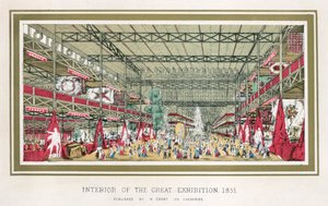 Suuri näyttely, Crystal Palace, Hyde Park, Lontoo, 1851 tekijältä Unbekannt