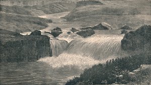 Yellowstone-joen suuret putoukset, 1873, 1883 tekijältä Unbekannt