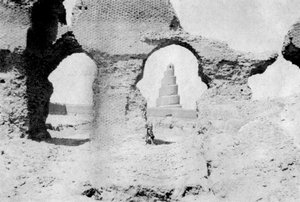 Samarran suuri moskeija, Irak, 1918 tekijältä Unbekannt