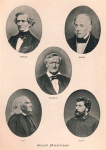Suuret muusikot - Levy II, 1895 tekijältä Unbekannt