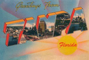 Terveisiä Tampasta, Floridasta, 1940-luvulta tekijältä Unbekannt