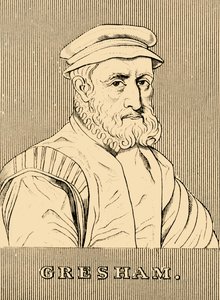 Gresham, c1519-1579, 1830. tekijältä Unbekannt