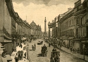 Grey Street, Newcastle-on-Tyne, 1890. tekijältä Unbekannt