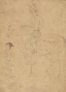 Sulhanen ja ratsastaja, 1540-50. tekijältä Unbekannt