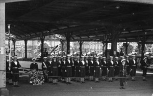 Kunniakaarti HMS Siriukselta, Antwerpen, c1946-c1949 tekijältä Unbekannt