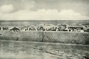 Suezin kanavan rantojen vartiointi, 1919. tekijältä Unbekannt