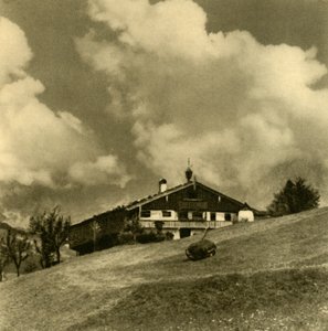 Vierastalo, Wilder Mountains, Tiroli, Itävalta, vuodelta 1935. tekijältä Unbekannt