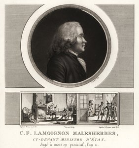 Guillaume-Chretien de Lamoignon de Malesherbes, Ranskan valtiomies, valtioministeri tekijältä Unbekannt