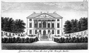 Gunnersbury House, prinsessa Amelian kotipaikka tekijältä Unbekannt