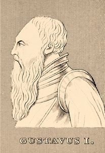 Kustaa I, 1496-1560, 1830. tekijältä Unbekannt