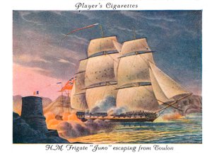 H.M.FrigateJuno pakenee Toulonista, 1936. tekijältä Unbekannt