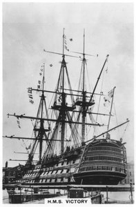 HMS Victory, Portsmouth, Hampshire, 1936 tekijältä Unbekannt