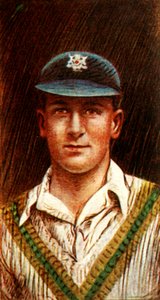 H. Larwood Notts, 1928. tekijältä Unbekannt