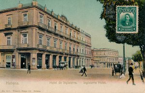 Havanna. Englannin hotelli. -England Hotel, Kuuba, 1910-luku tekijältä Unbekannt
