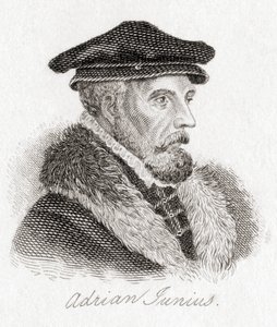 Hadrianus Junius, 15111575, eli Adriaen de Jonghe. tekijältä Unbekannt