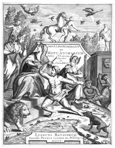 Giovanni Borellin De Motu Animalumin puolinimike, 1710 tekijältä Unbekannt
