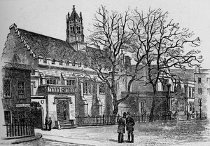 Hall and Library, Grays Inn, 1890 tekijältä Unbekannt