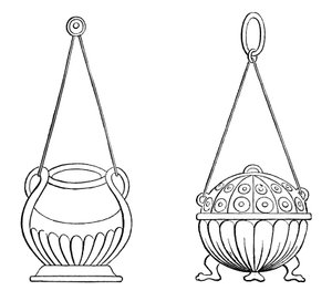 Riippuvat lamput, 800-luku, 1870 tekijältä Unbekannt