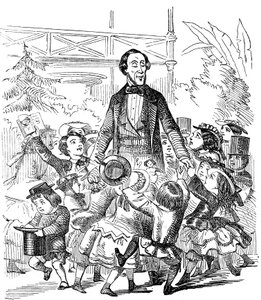 Hans Christian Andersen 1805-1875, tanskalainen kirjailija, 1857 tekijältä Unbekannt