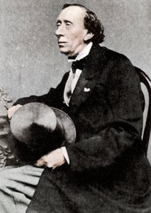Hans Christian Andersen, tanskalainen kirjailija ja runoilija, 1800-luvun puoliväli tekijältä Unbekannt