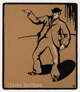 Harry Bedford, teatteritaiteilija, 1800-luvun loppu tekijältä Unbekannt