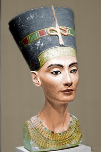 Egyptin kuningatar Nefertitin päällikkö tekijältä Unbekannt