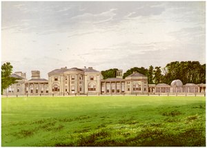 Heaton Park, Lancashire, Earl of Wiltonin koti, vuodelta 1880 tekijältä Unbekannt