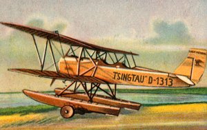 Heinkel HD 24 W Tsingtau -vesilentokone, 1920-luku, 1932. tekijältä Unbekannt