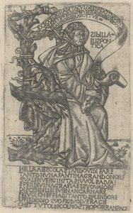 Hellespontine Sibyl, 1400-luvun alku. tekijältä Unbekannt