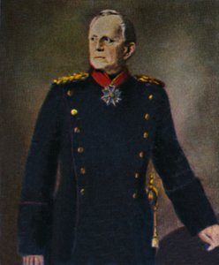 Helmuth von Moltke 1800-1891. - Lenbachin maalaus, 1934. tekijältä Unbekannt