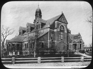 Hemenway Gymnasium, Harvard University, Massachusetts, USA, 1800-luvun loppu tai 1900-luvun alku tekijältä Unbekannt