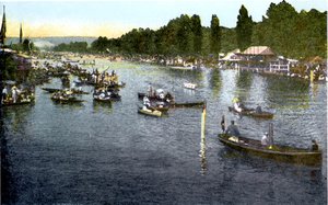 Henley Regatta, Oxfordshire, 1900-luku tekijältä Unbekannt