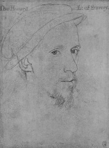 Henry Howard, Surreyn jaarli, ei Holbein, 1500-luku 1945 tekijältä Unbekannt