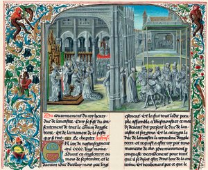 Henrik IV 1367-1413, Englannin ensimmäinen Lancasterian kuningas, 1399 tekijältä Unbekannt