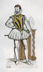 Henry I, Guisen herttua, ranskalainen sotilas ja poliitikko, 1500-luku 1882-1884 tekijältä Unbekannt
