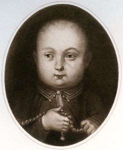 Henry VIII lapsena, 1902 tekijältä Unbekannt