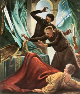 Henry V:n salama osuu keisarilliseen taloon Goslarissa vuonna 1936. tekijältä Unbekannt