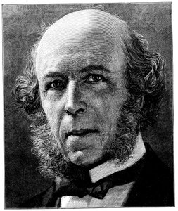 Herbert Spencer, englantilainen filosofi ja sosiologi, 1897 tekijältä Unbekannt