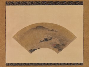 Laumapoika härän kanssa, 1400-luvun loppu. tekijältä Unbekannt